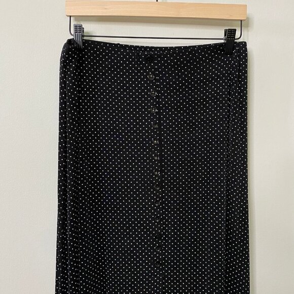 Briggs New York Vintage Black Polka Dot Skirt - Picture 4 of 8
